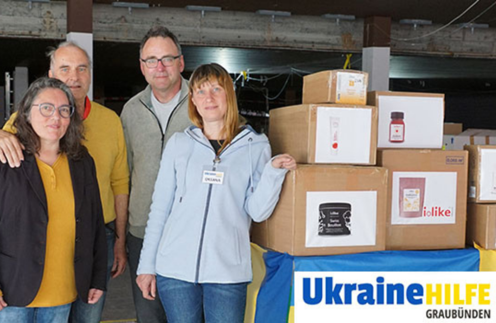 Hilfe für die Ukraine von der i-help Foundation